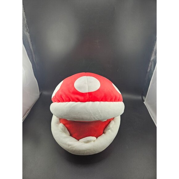 Super Mario Piranha Plant Red & Green Plush Figure 12-Inch Toy With Tags For Col - Picture 5 of 6